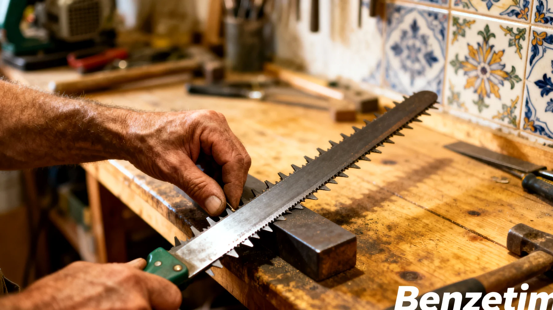 Çit budama makinesi"