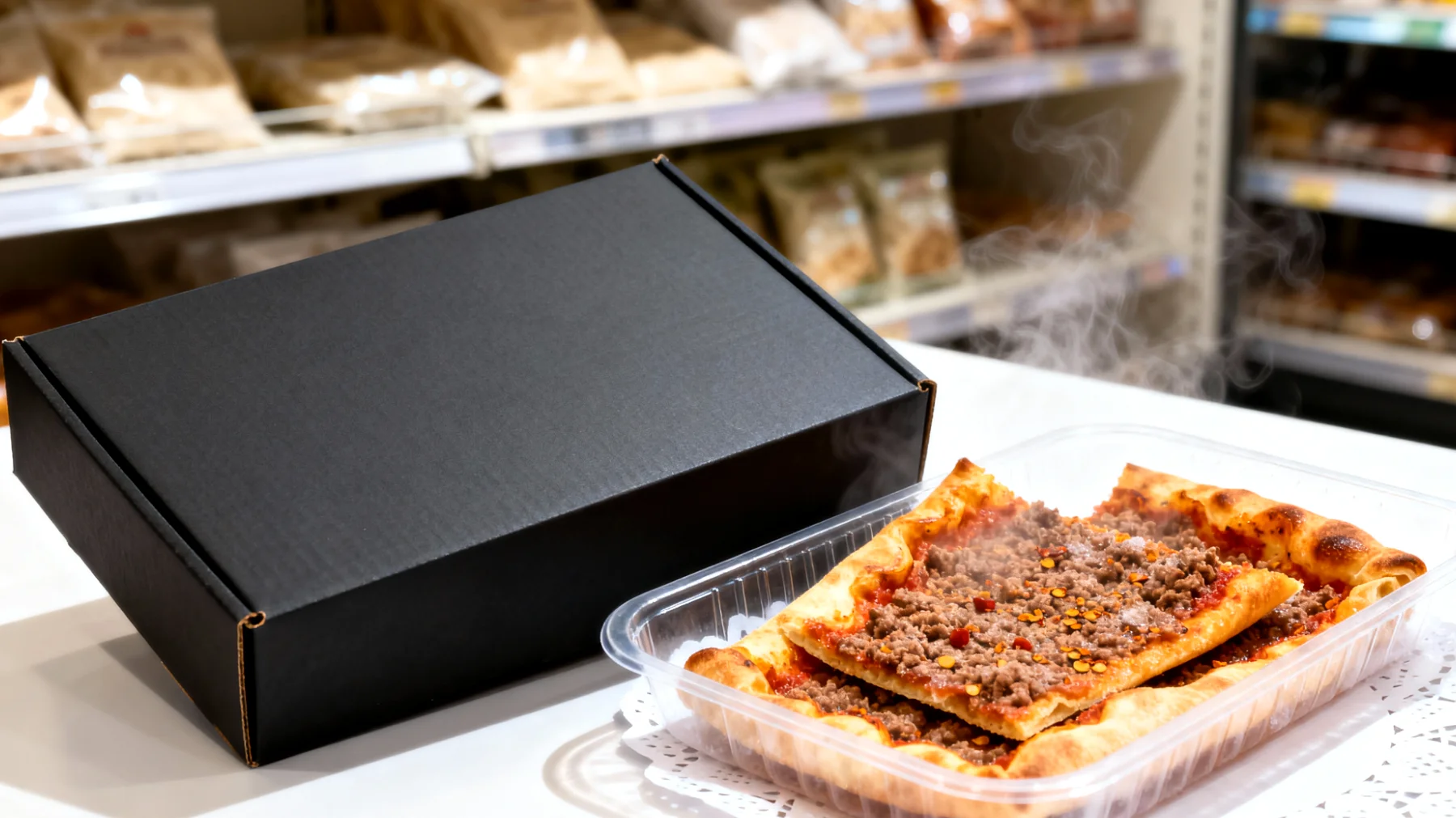 Dondurulmuş lahmacun"