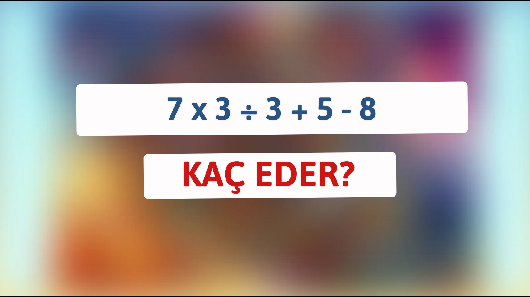 Zeka dolu bilmecede ustalaşabilir misin? Mücadelenin çözümüne adım at!"