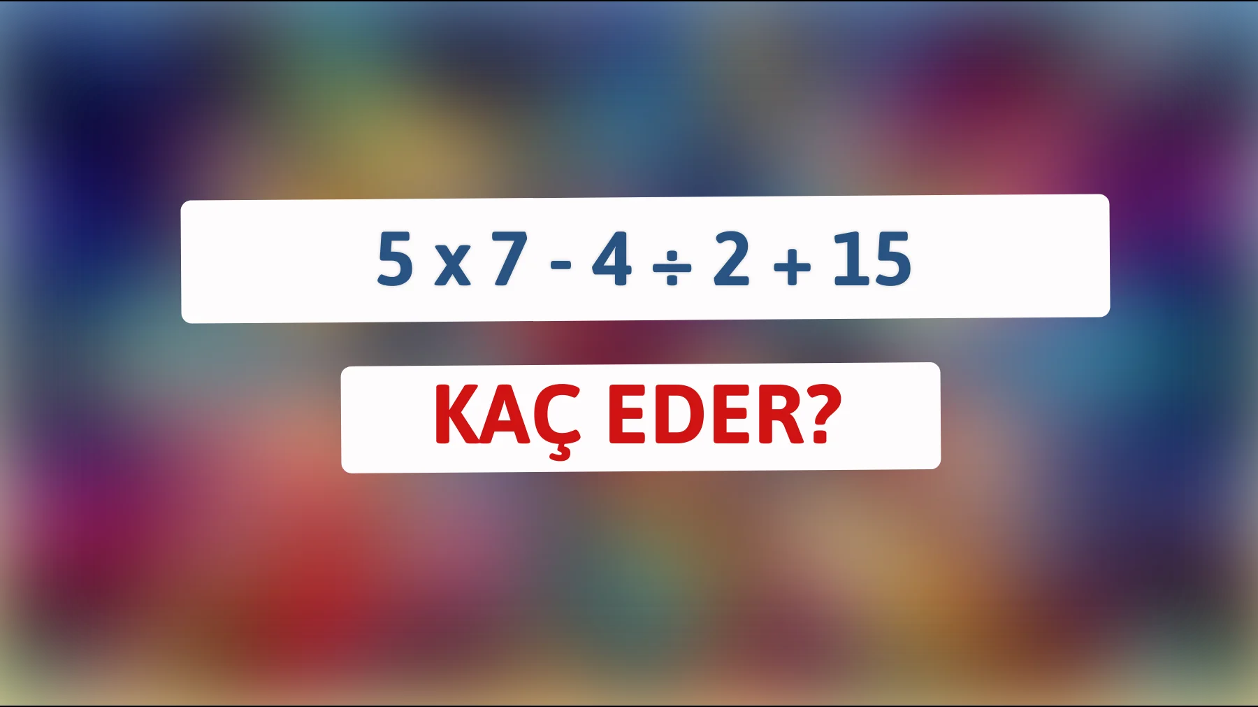 Bu bilmeceyi çözmek için matematiksel dehanı sınamaya hazır mısın? Ortaya koyacağın zekâ parlaklığı ve hızla keşfet!"